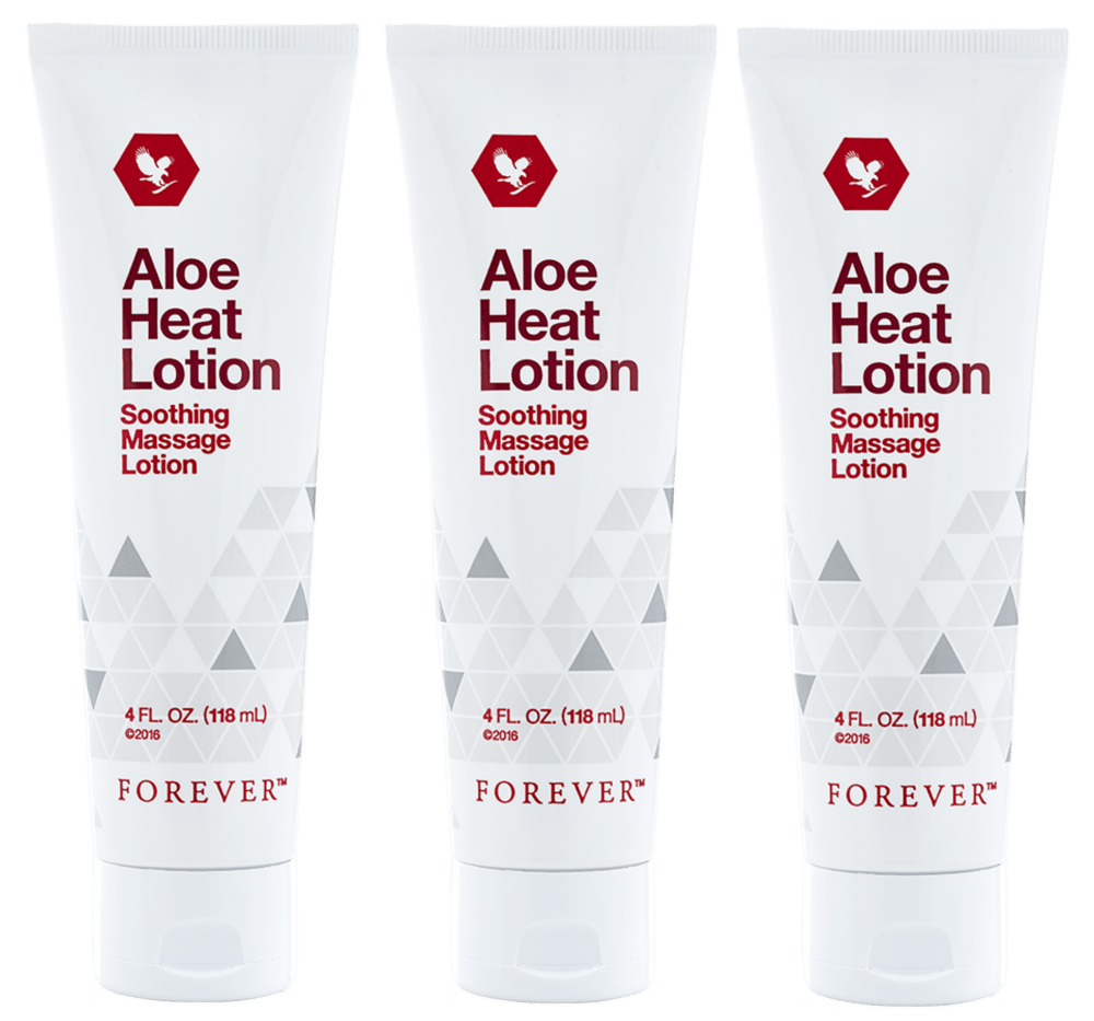 Aloe Heat Lotion - Pack of 3