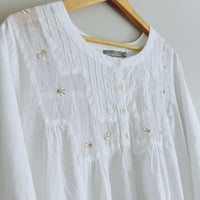 Image 2 of Airy Linen Bee Gown