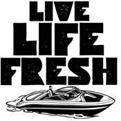 Image of Dead Fresh Live Life Fresh tee