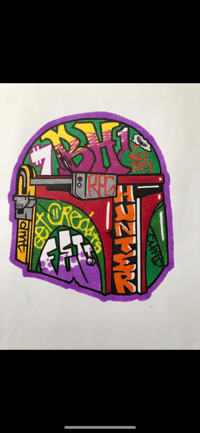 Image 4 of Graffiti Fett Helmet 