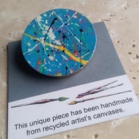Image 2 of 'paint' brooch
