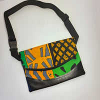 Image 2 of Designs By IvoryB Fanny Pack-Patch Ankara African Print