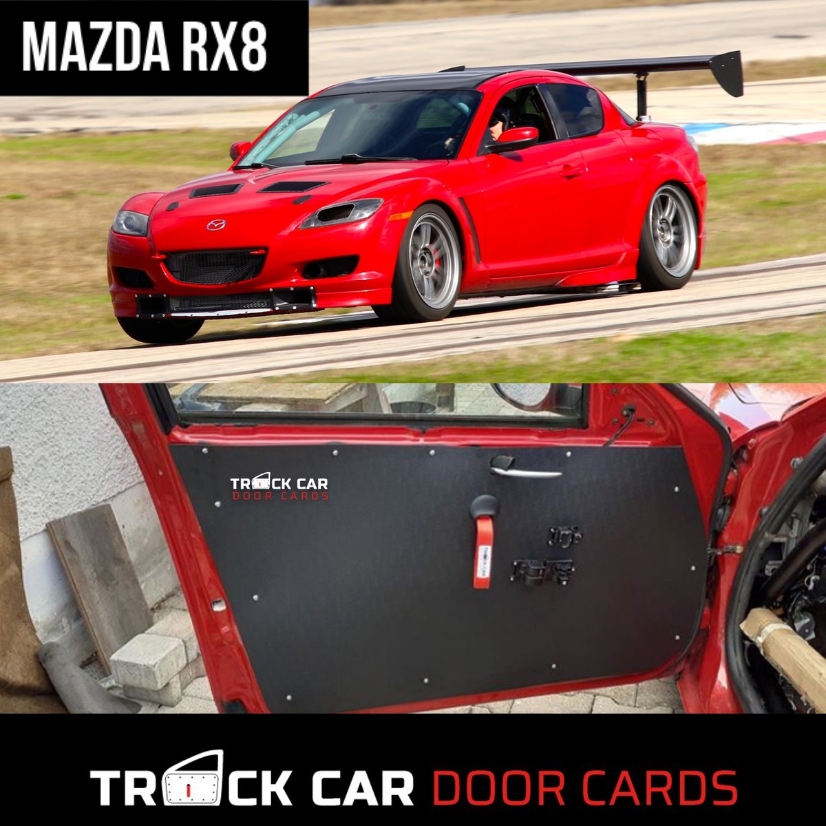 Mazda Rx8 Track Car Door Cards Custom Made Door Cards Panels Track Car Door Cards