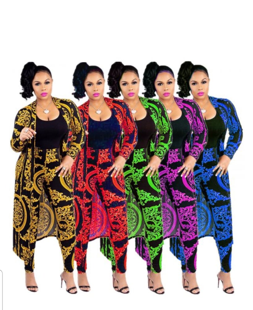 Image of WOMEN LONG SLEEVE DUSTER  