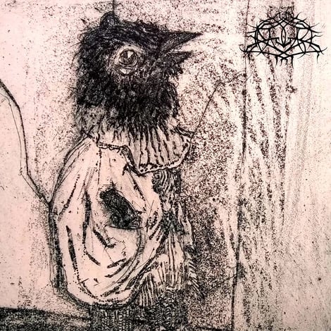 Image of Krallice / Geryon - Wolf / Astomatous split LP