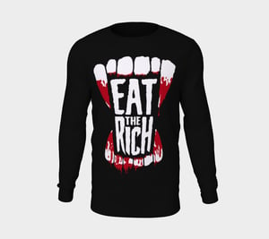 Image of Eat the Rich Long Sleeve Shirt