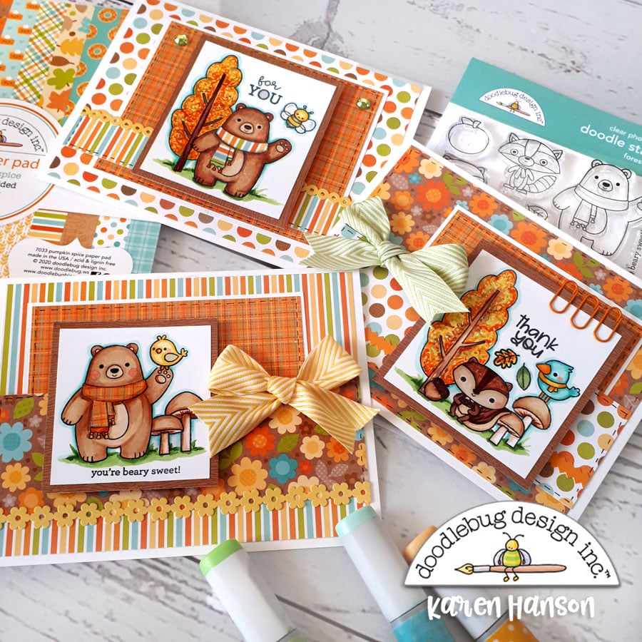 Image of Doodlebug Doodle Stamps ~ Forest Friends