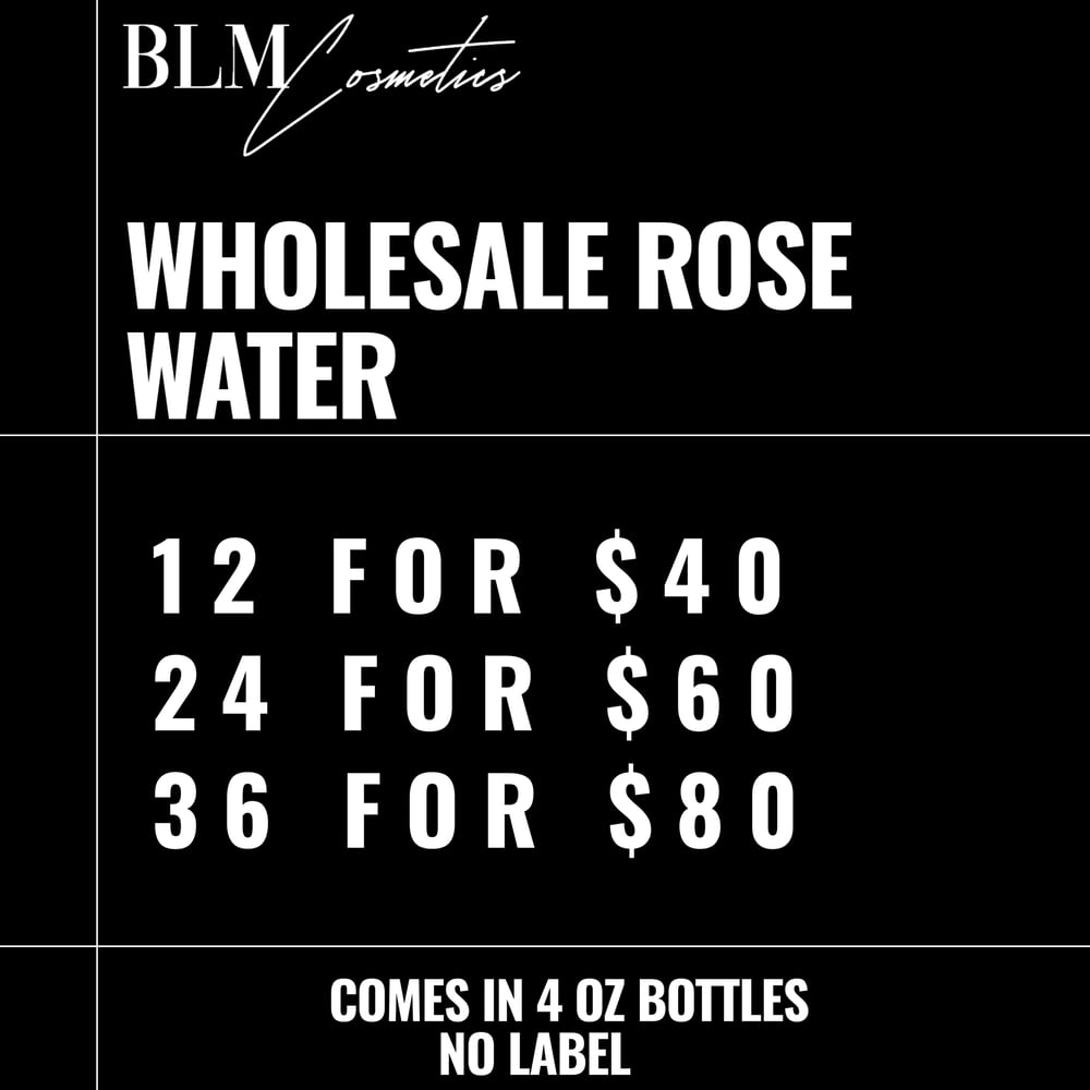 WHOLESALE ROSEWATER