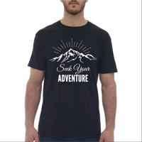 Seek Your Adventure T-Shirt Black