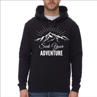 Seek Your Adventure Hoody Black