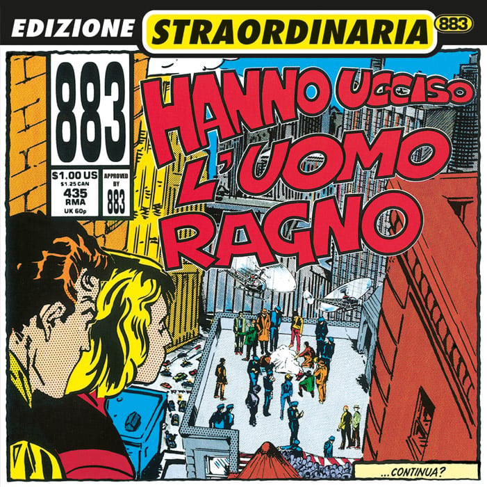 COM142 // 883 - HANNO UCCISO L'UOMO RAGNO (DOPPIO VINILE 33 GIRI / 180GR.)