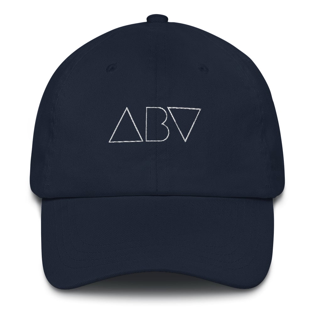 Image of ABV Logo Dad Hat - Navy 