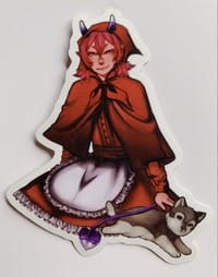 RED RIDING HOOD JINX STICKERS