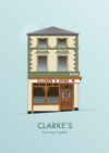 Clarke's Pub Drogheda Art Print