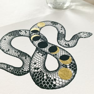 Image of Change: regular or gold leaf-embellished fine art print