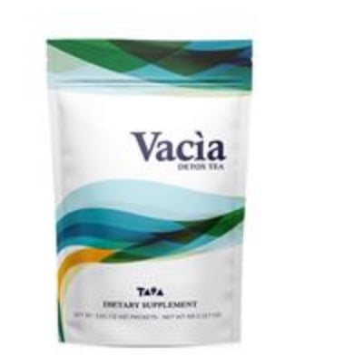 Vacia Detox Tea 30 count gusset bag | Monique Tava Lifestyle