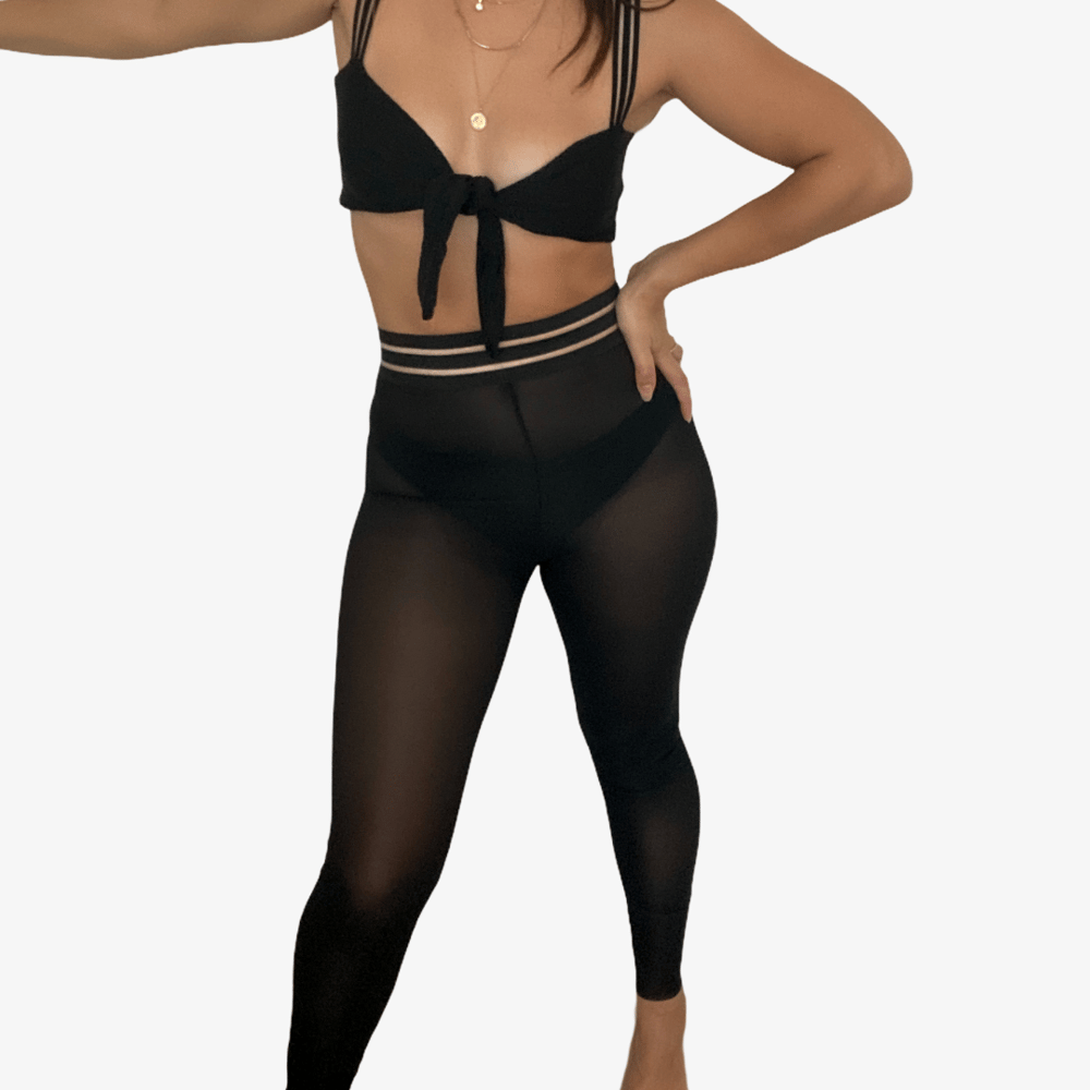 Mesh Swim Leggings 