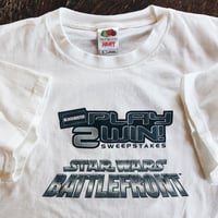 Image 1 of Original 2004 Star Wars Battlefront Video Game Promo Tee.