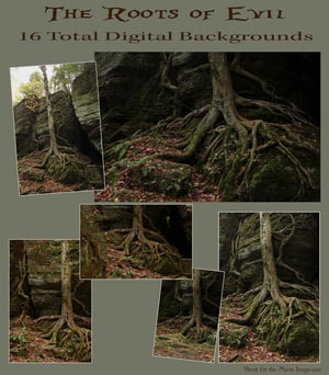 Image of The Roots of Evil DIGITAL BACKGROUNDS 