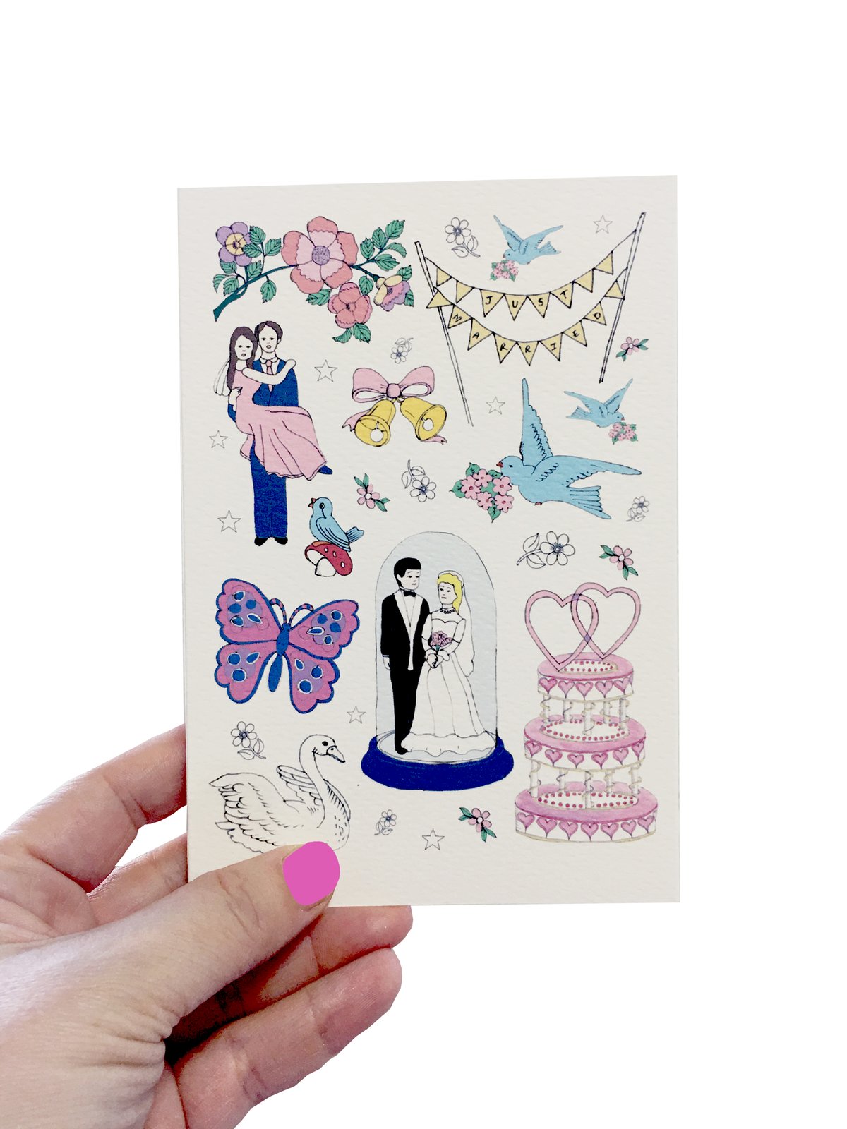 Wedding Flash Card