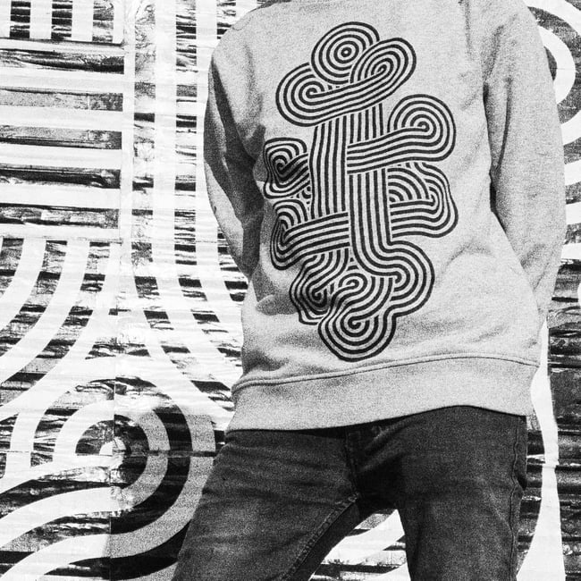 VISUAL WALLS N.1 SWEATER    -SOLD OUT-