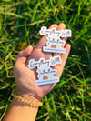 Everything With Intention Set [Acrylic Pin + Sticker]