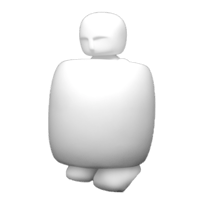 Image 3 of BARREL MAN "Canvas White" DIY 4.5 in