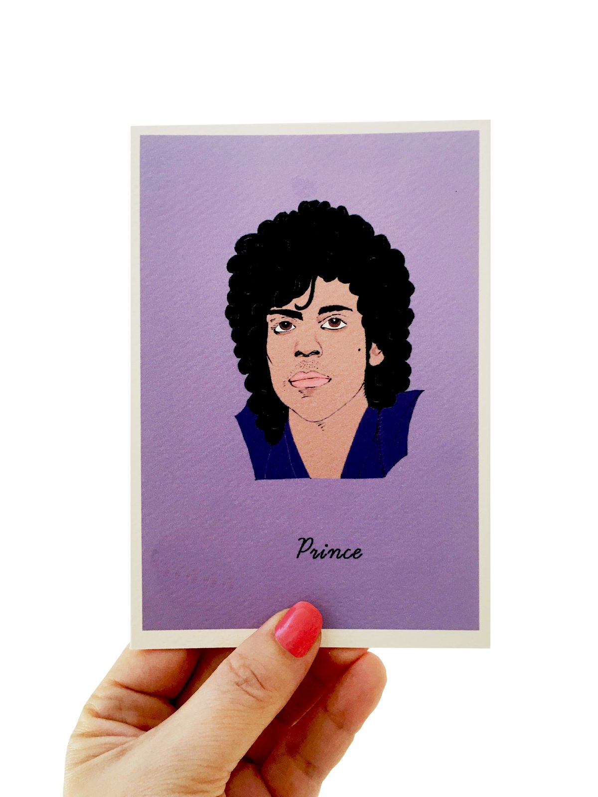Prince Iconic Figures Card