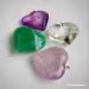 Indian Jade Heart Pendant