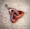 Red Jasper Celtic Knot Pendant