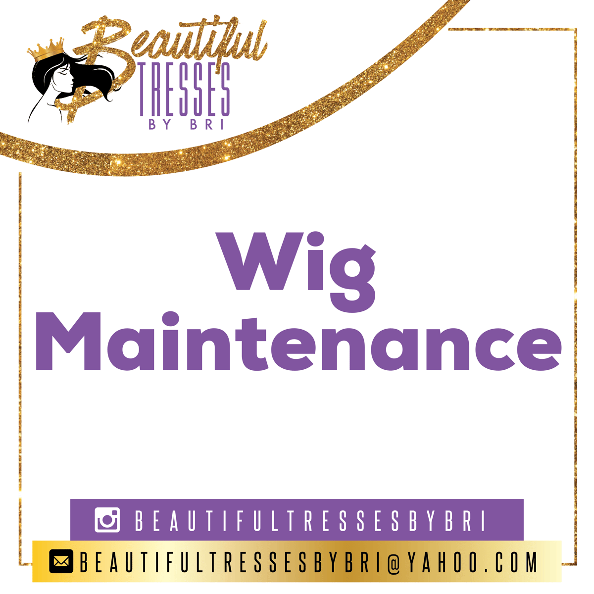 Image of Wig Maintenance 