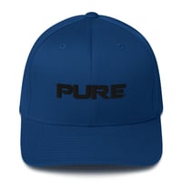 Image 5 of PURE Flexfit Ballcap Black Logo