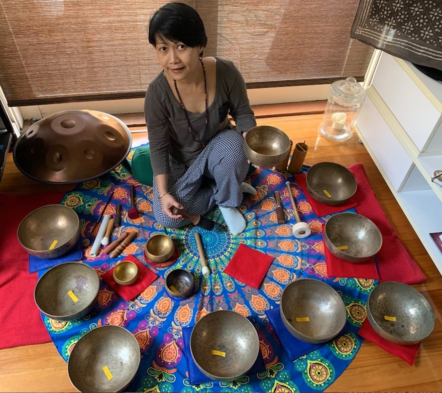 Tibetan Singing Bowl - Sound Healing Meditation | Tida Happy Yogi