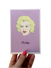 Marilyn Monroe Iconic Figures Card
