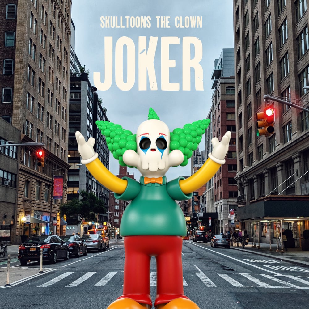 Image of [Instock] Skulltoons The Clown - Joker edition