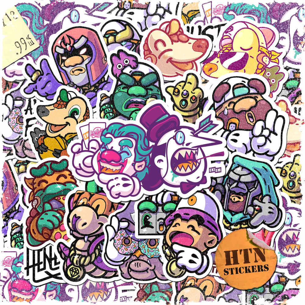 ASSORTED PACK OF STICKERS