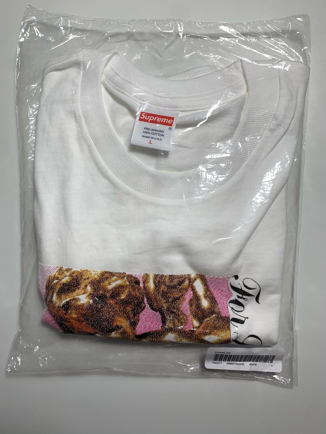 Image of Supreme Lovers Tee Large