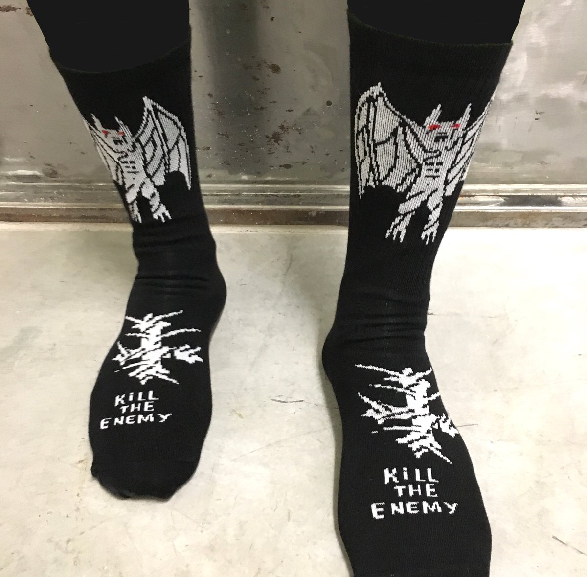 Image of Kill the enemy socks 