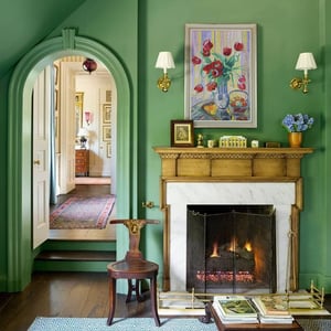 Image of Mid Century, Swedish Oil Painting, 'Tulips',  K Englevist