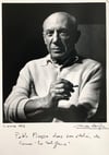 Lucien CLERGUE - Pablo Picasso, Portrait à la cigarette, 1956