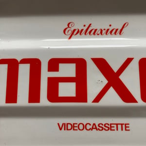Image of Ceramic Maxell VHS Tray