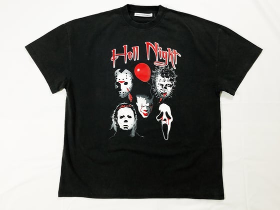 Image of Hell Night Vintage Oversized T-Shirt