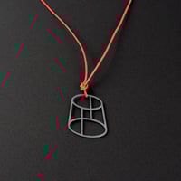 Image 1 of PENDANT  silver oxydised, #032-52