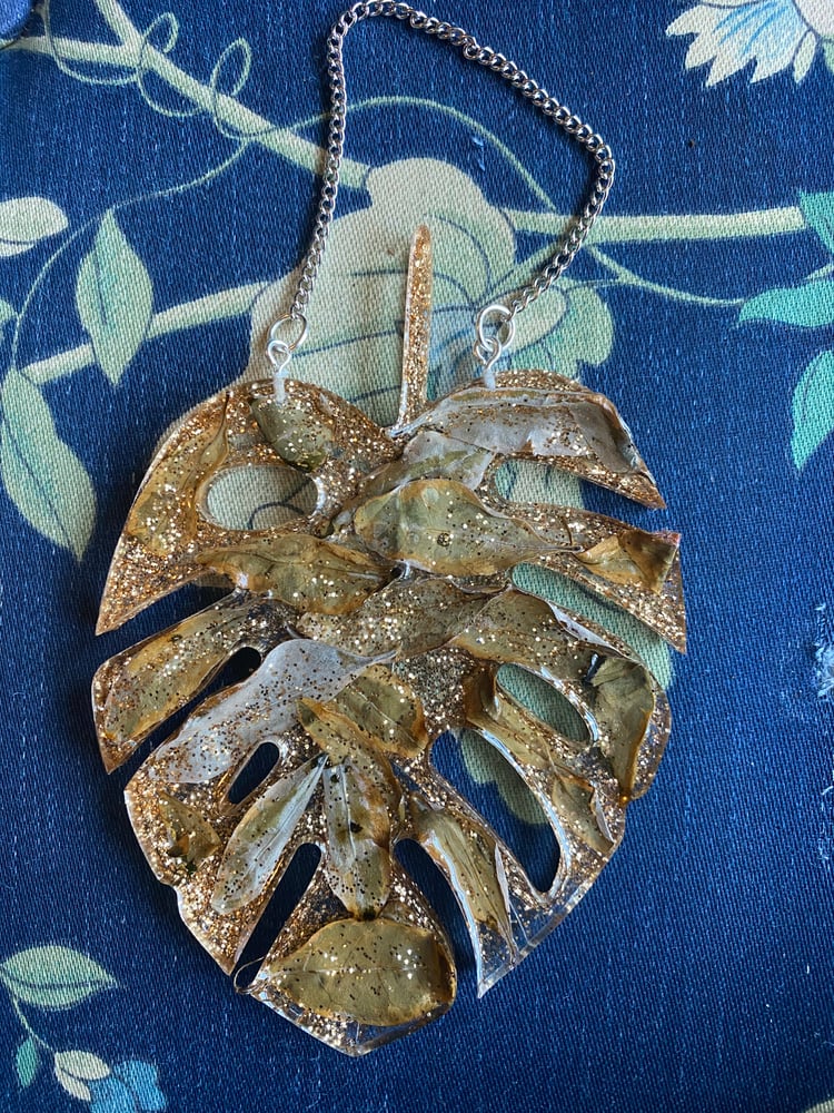 Image of Leaf wall hanging 