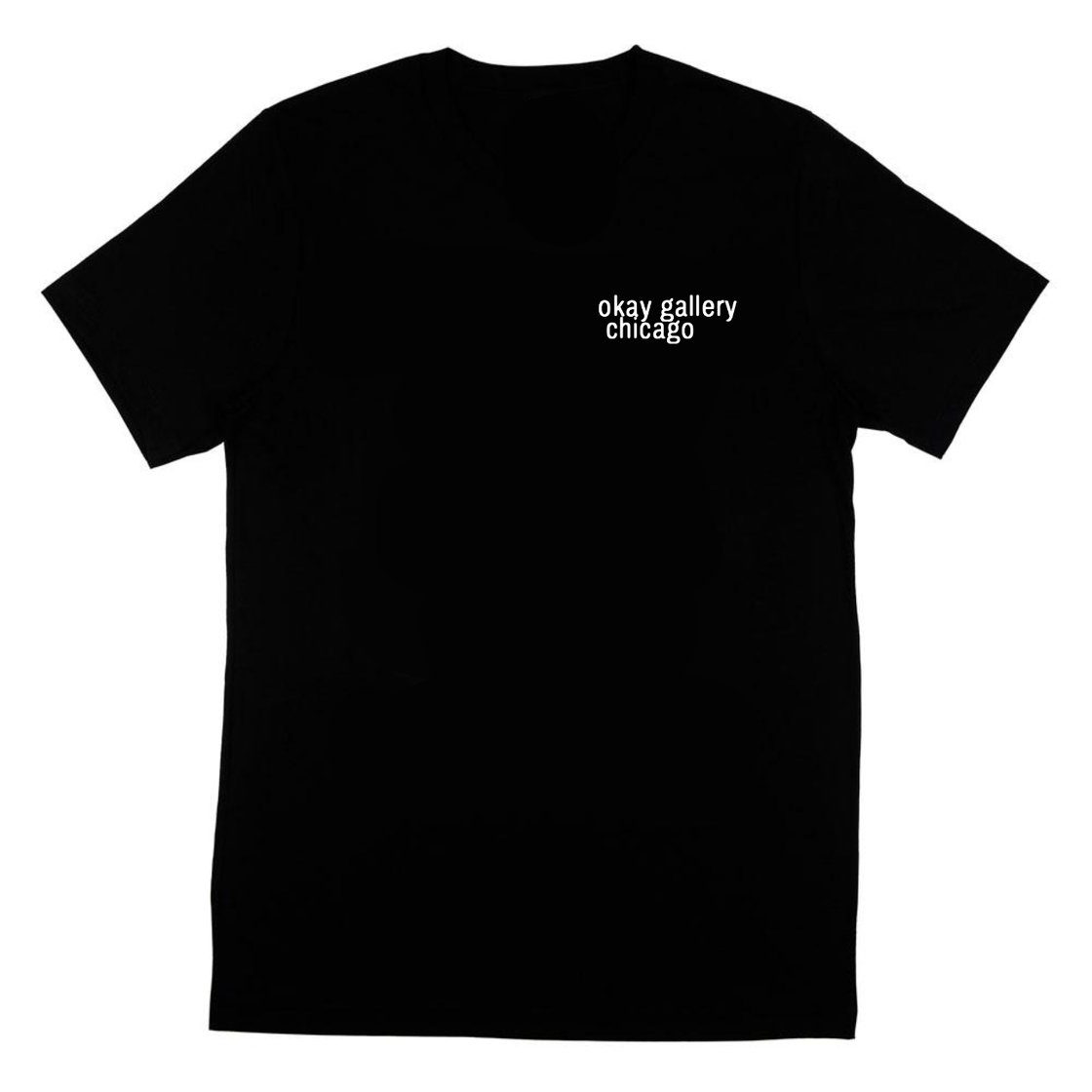 Image of okay gallery T-Shirt Black