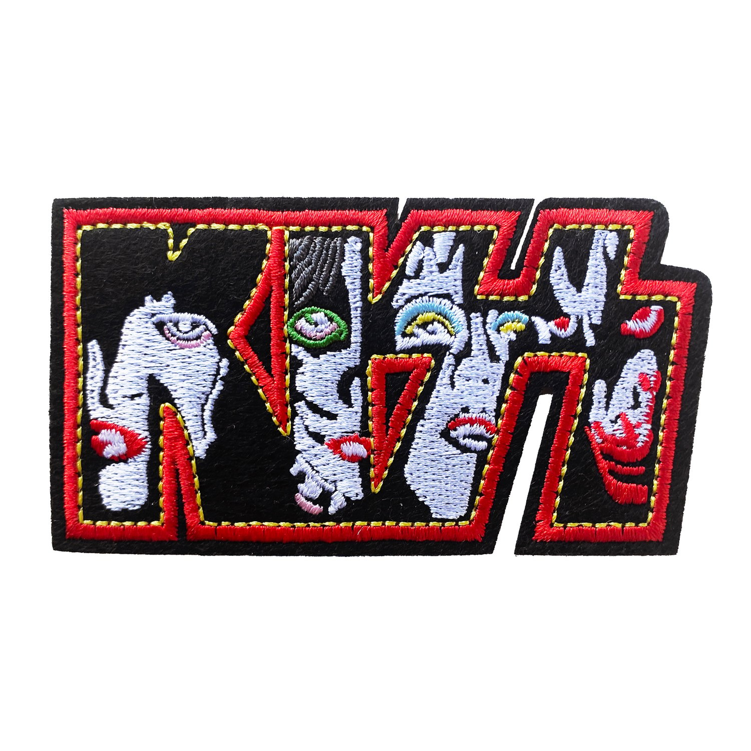 KISS Embroidered Patch