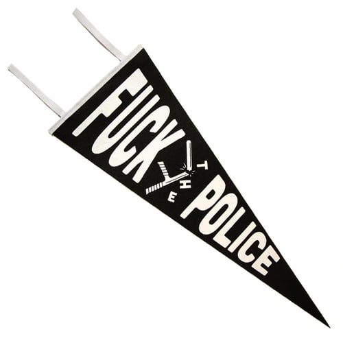 Image of Fuck the Police Pennant