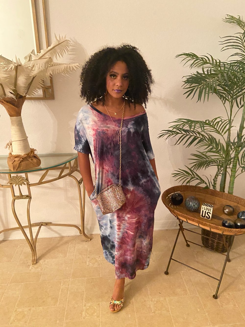 Image of Falling Tye Dye Maxi 