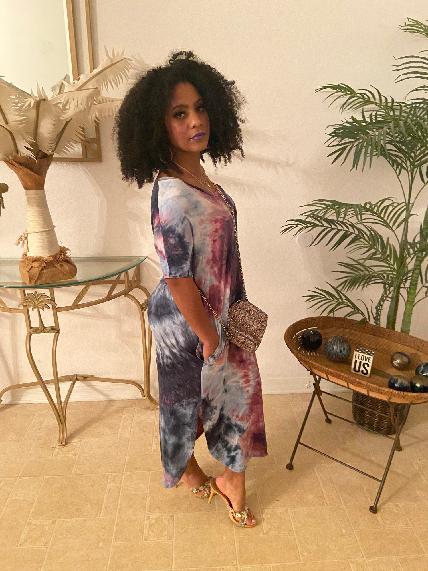 Image of Falling Tye Dye Maxi 