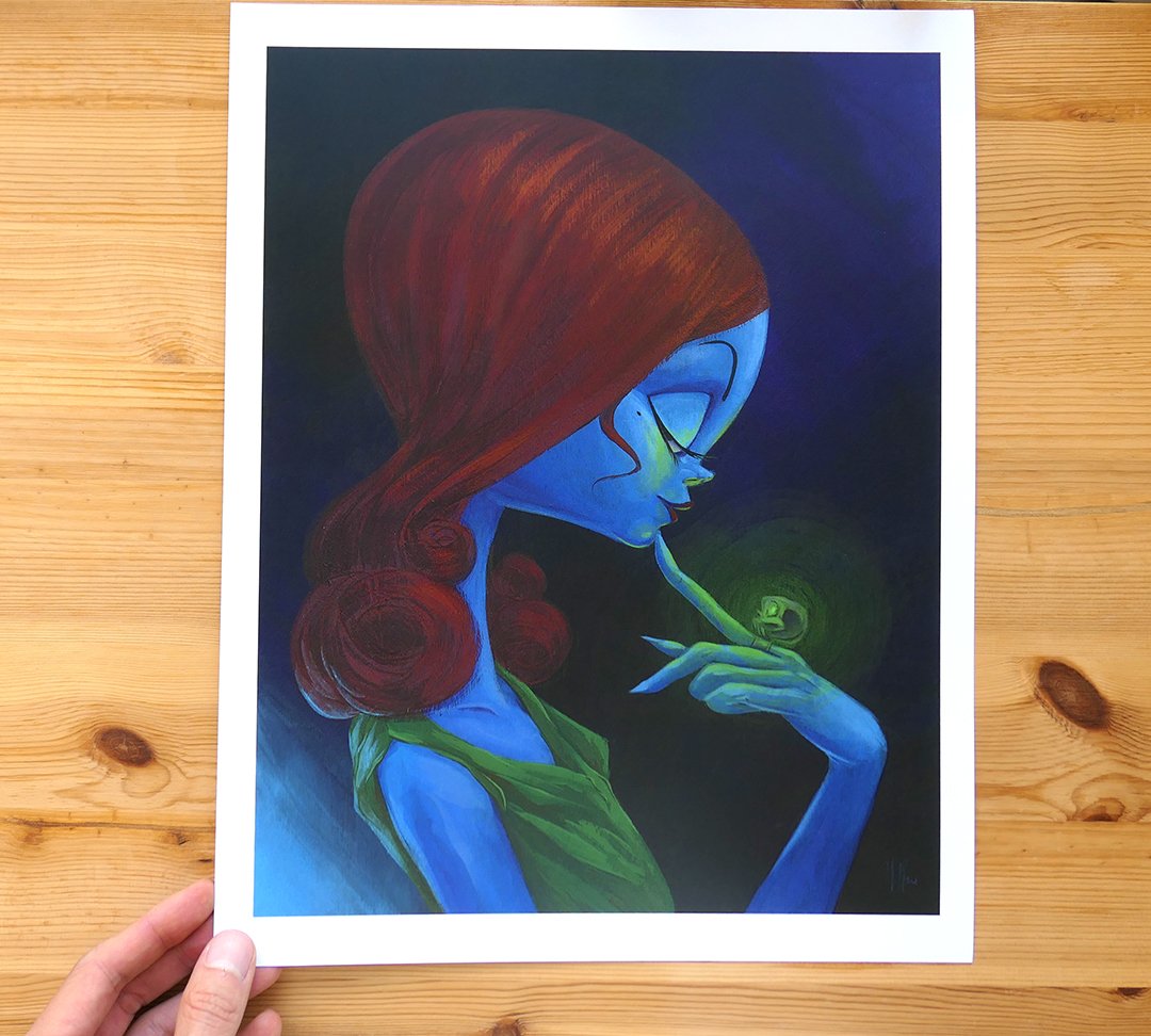 Francesca, Mad Monster Party 11 x 14" Print